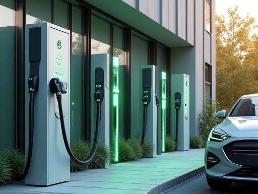 EV Charging Infrastructure Smart Building Technology